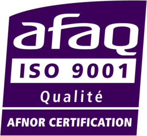 Nous sommes certifiés ISO 9001 !